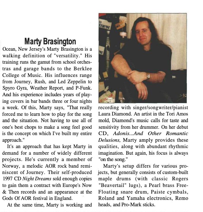Modern Drummer Article